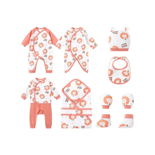 MQDMINI 12 штук Набор Апельсин Детские Комбинезоны / Ползунки