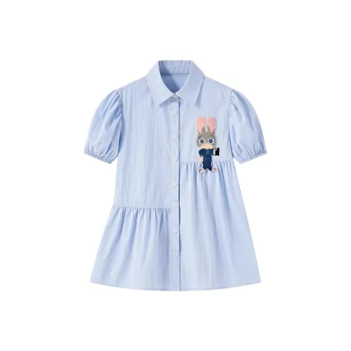 Disney Платье Синий для детей 3-7 лет