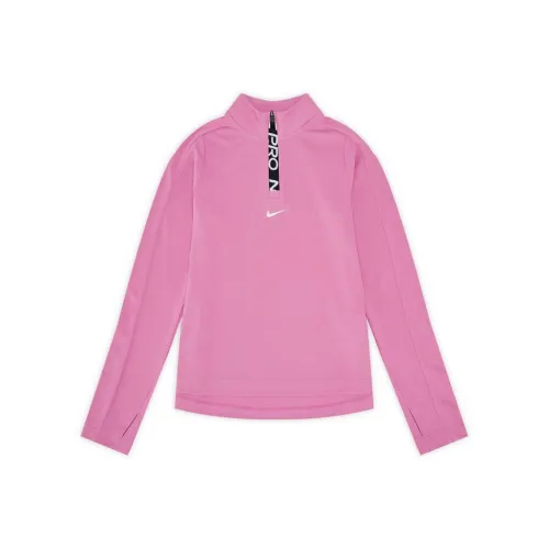 Nike Pro T Shirt Purple Teenagers