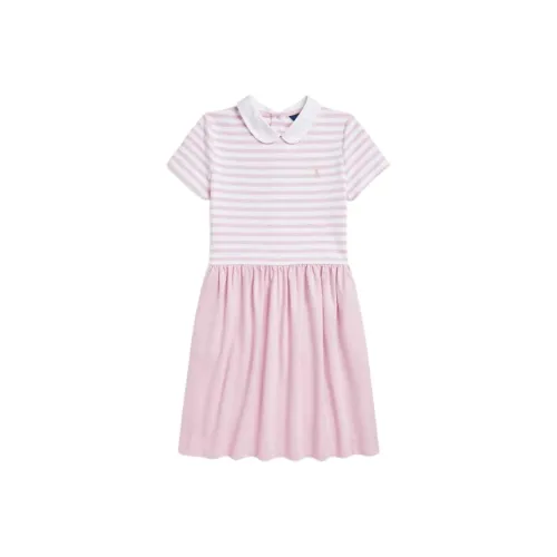 Polo Ralph Lauren Платье SS25 Светло-розовое Детское