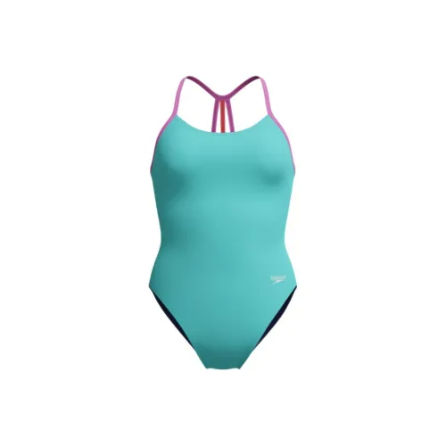 Speedo Облегающий крой Детский купальник Летний для детей 3-7 лет Синий фиолетовый