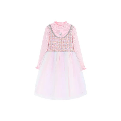 Disney Детское платье розовое для детей 3-7 лет