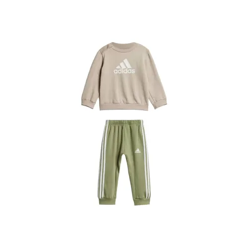 Adidas Kids Комплекты BADGE OF SPORT Jogger Набор Wonder Бежевый Infant And Toddler