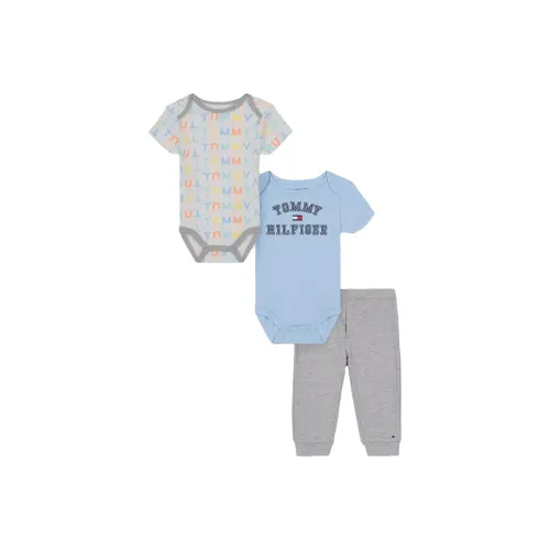 Tommy Hilfiger Детская одежда Onesie и Брюки Набор 3 предмета Ассорти Набор Малыш 3 шт