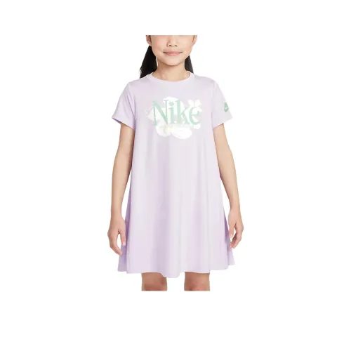 Платье Nike Wildflower Розово-фиолетовое для детей 3-7 лет