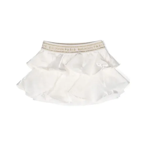 BALMAIN Белый Kids Юбки