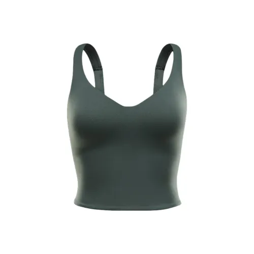 nike Dri FitAlate Спортивное белье Женское Винтажный зеленый