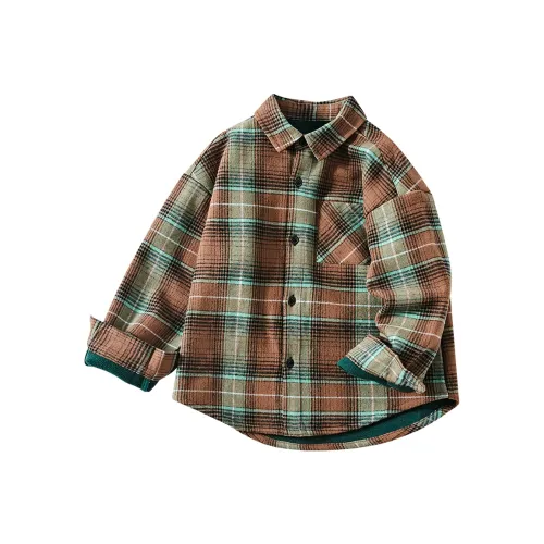BOBDOG Зеленые Kids Рубашки