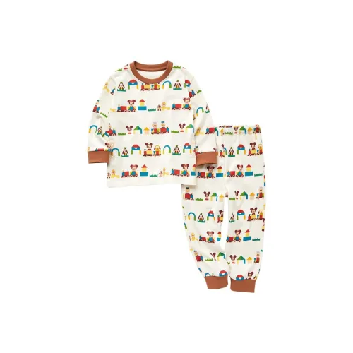 UNIQLO Домашний Комплект Сливового Цвета для Малышей