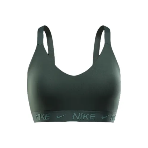 nike INDY Средний SupportDri Форма Спортивное белье Женские Винтажный зеленый