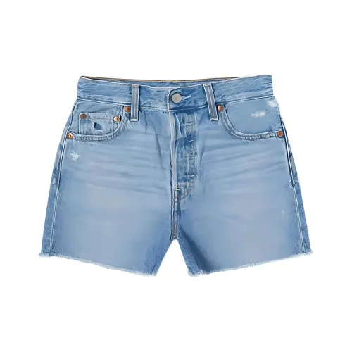 Levi's Джинсовые шорты Женские Светло-синие