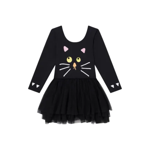 Stella McCartney FW24 Платье Детское Черное