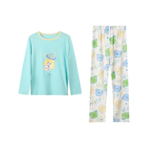 Пижамный комплект Red Bean Павлин Синий Детский