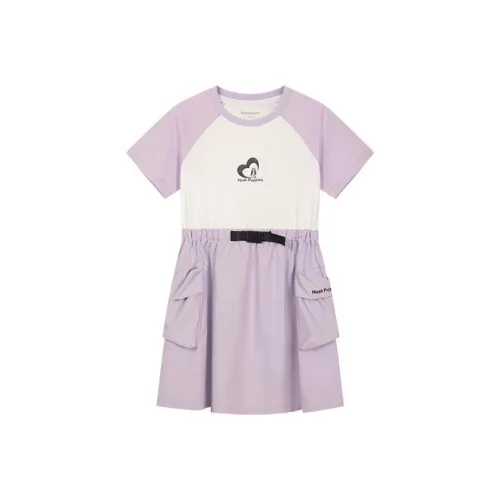 Hush Puppies Платье SS25 Ледяной Фиолетово-синий Детский возраст 3-7 лет