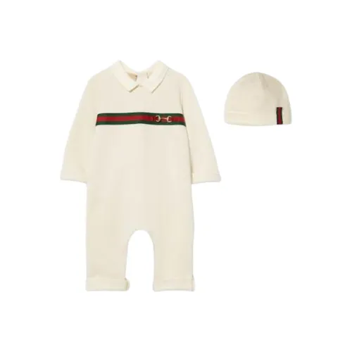 GUCCI Crawlers SS24 Бежевый Для новорожденных и малышей