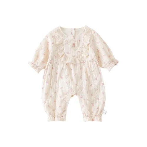 XiaoJinBu Комбинезон Ecru для младенцев и малышей