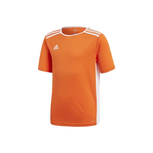 Adidas AEROREADY T Рубашка Оранжевый Желтый Белый Подростки