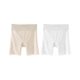 [Нет нижнего белья необходимо · 7A антибактериальный ластовица] Белый + кожа [ледяной шелк · тройной слой]