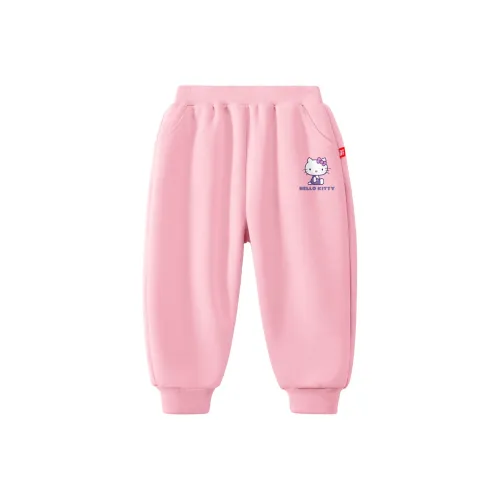 Hello Kitty Осенние Вязаные Тренировочные Штаны Таро Фиолетовые Детские