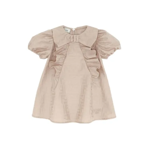 FENDI Платье Бежевый Infant и Toddler