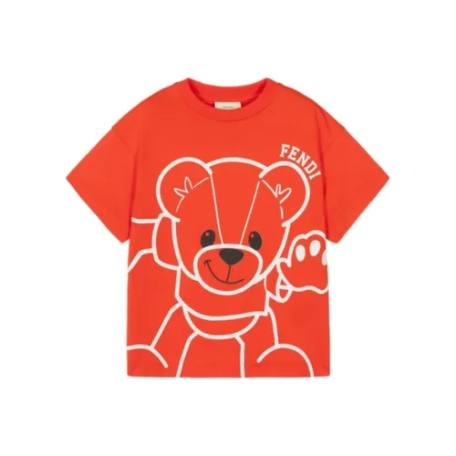 FENDI Апельсин Kids T Рубашки