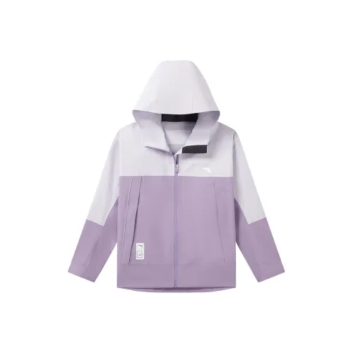 Antakids Ветровка Светлая Пыльно-фиолетовая Подростки