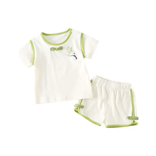 XiaoJinBu Экрю Детский сад Комбинезоны / Ползунки