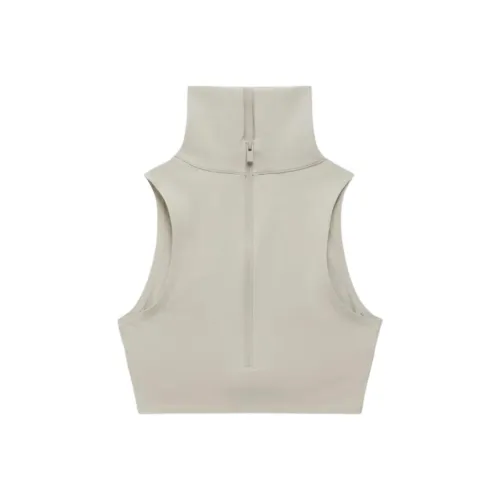 Adidas Fear Of God Sport Жилеты Женские Бежевый