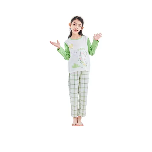 Deesha Pajama Комплект Зеленый Рюкзак Кролик Подростки