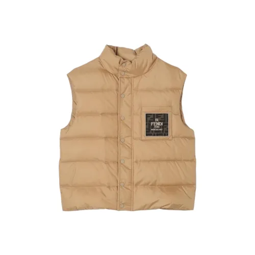 FENDI Светло-янтарный Kids Жилеты