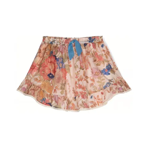 Zimmermann Юбка SS24 Розовая Детская