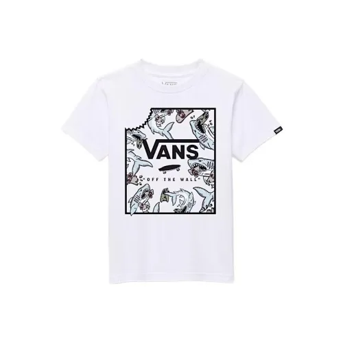 Vans Off The Wall T-рубашка белая для детей 3-7 лет