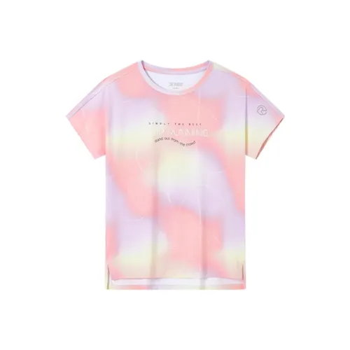 XTEP T-рубашка SS25 Девичий розовый Подростки