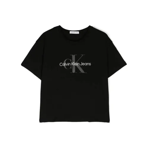 Calvin Klein Черные Детские Рубашки T