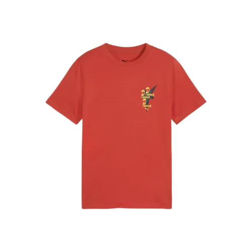 PUMA Road TO Unity T-Shirt Blazing Red Детский