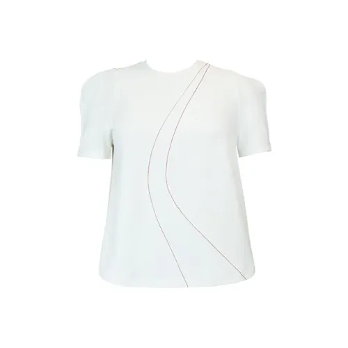 SIQIZ Белые Женские Футболки