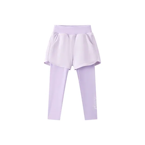 Swift Повседневные Штаны Детские Лиловый Персиково-Розовый
