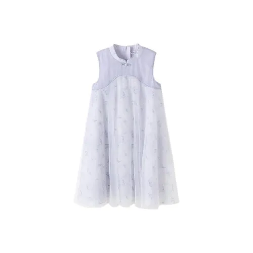 Платье Balabala фиолетового цвета предназначенное для детей в возрасте 3-7 лет