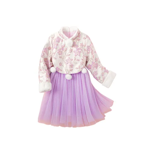 October Mommy Ханьфу Фиолетовая мечта Snowball Детский