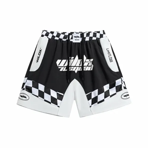 WILDX Гонки Черные Унисекс Спортивные шорты