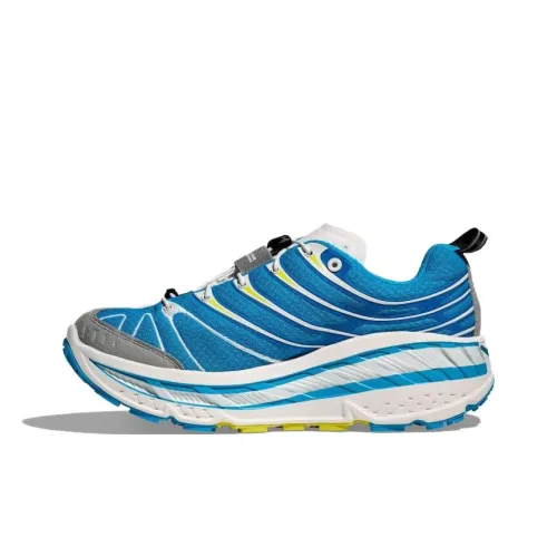 HOKA ONE ONE Stinson Evo OG Амортизация Низкие Кроссовки для Беговых Трейлов Мужские Небесно-Синий