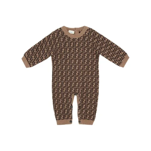 FENDI Crawlers SS23 Коричневый Младенец и Малыш