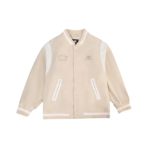 New Balance Бейсбольная куртка Хаки Детская