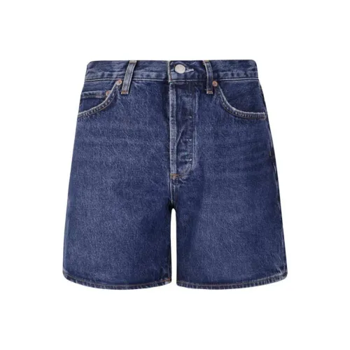 AGOLDE Джинсовые шорты Женские Blue
