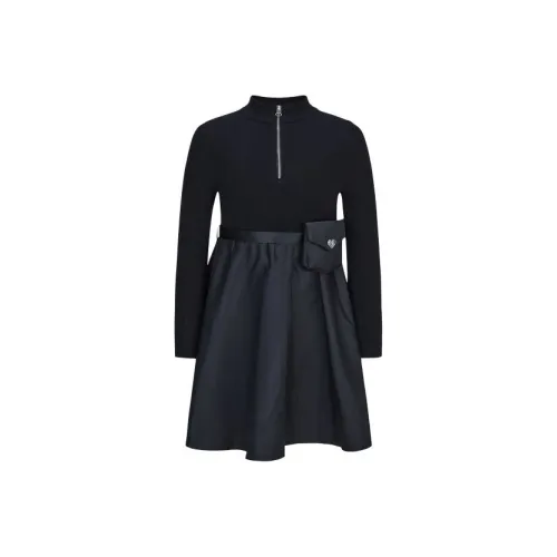 Little MO CO. Детское платье для дошкольников черное