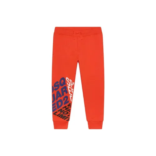 DSQUARED 2 Детская одежда Junior Sport Edtn.08 Брюки Повседневные брюки Детский Апельсин