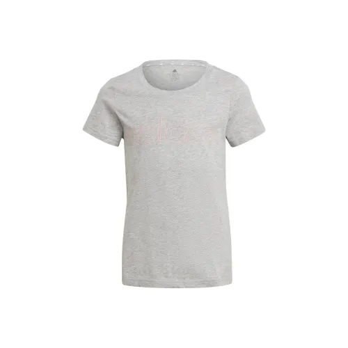 Adidas T-Shirt Средний Фотиния Серый Розовый Красный Подростки