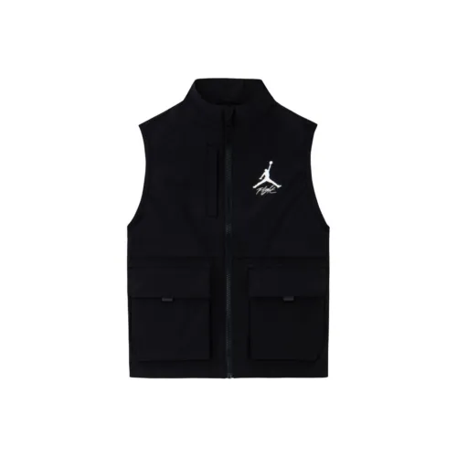 JORDAN Глубокий Черный Унисекс Жилеты
