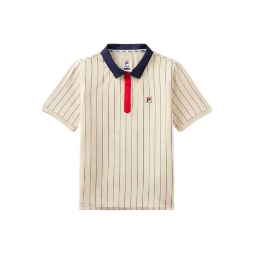 FILA Выступление Синий Красный Kids T Рубашки