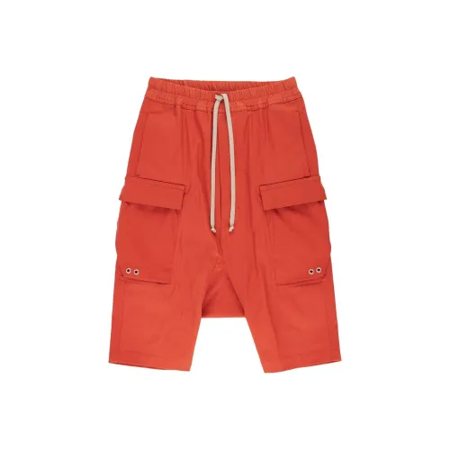 RICK OWENS совместный бренд RO Шорты Подростки Оранжевый